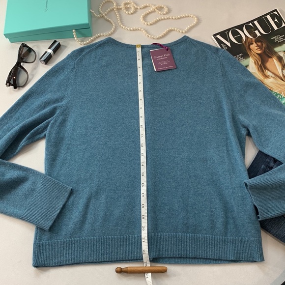 Garnet Hill 100% Pure Cashmere Sweater - Brand New with Tags! - Picture 14 of 16